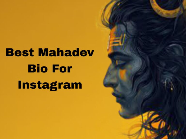 200+ Best Mahadev Bio For Instagram | Mahadev Instagram Bio 2025