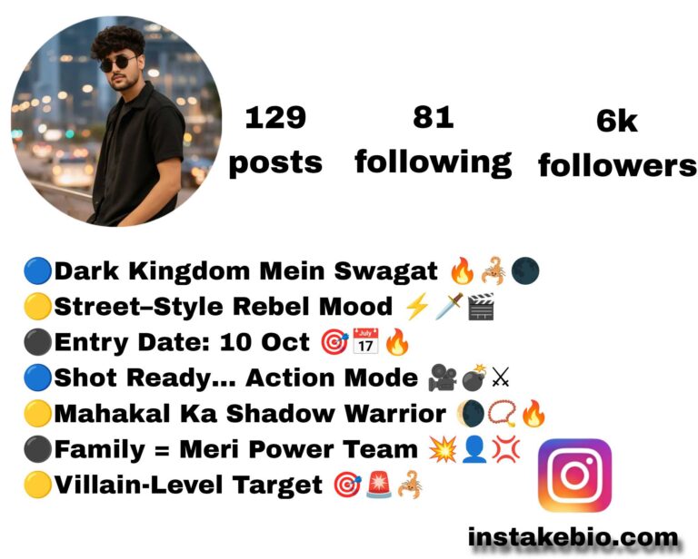 300+ Best Bollywood Instagram Bio | Style And Attitude