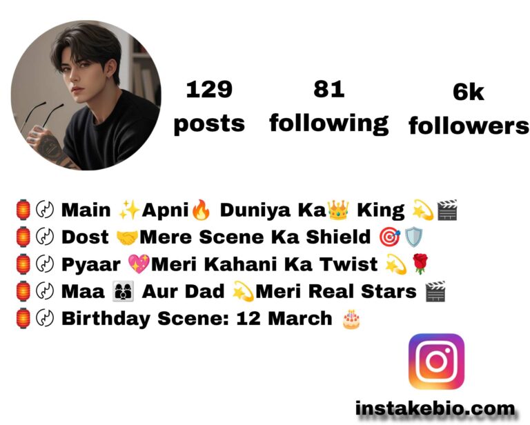 300+ Best Bollywood Instagram Bio | Style And Attitude