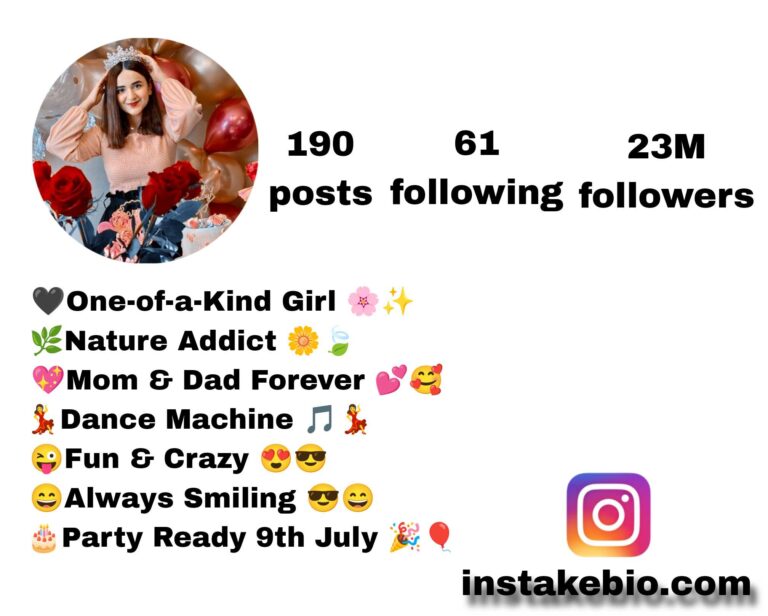 550+ Best Birthday Bio for Instagram for Girl | Unique, stylish and Aesthetic