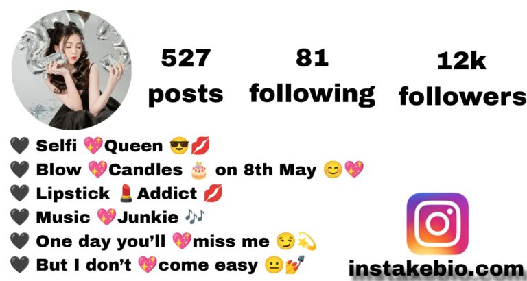 550+ Best Birthday Bio for Instagram for Girl | Unique, stylish and Aesthetic