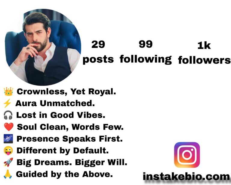 150+ Best TikTok Bio Stylish | Instagram Attitude and VIP