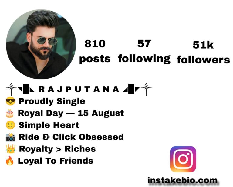 200+ Best Rajput Bio For Instagram | Attitude and stylish