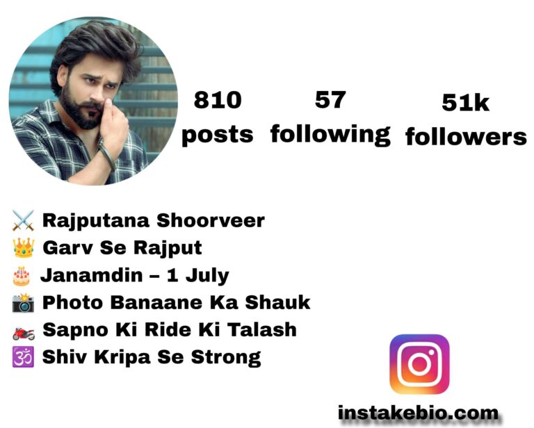200+ Best Rajput Bio For Instagram | Attitude and stylish